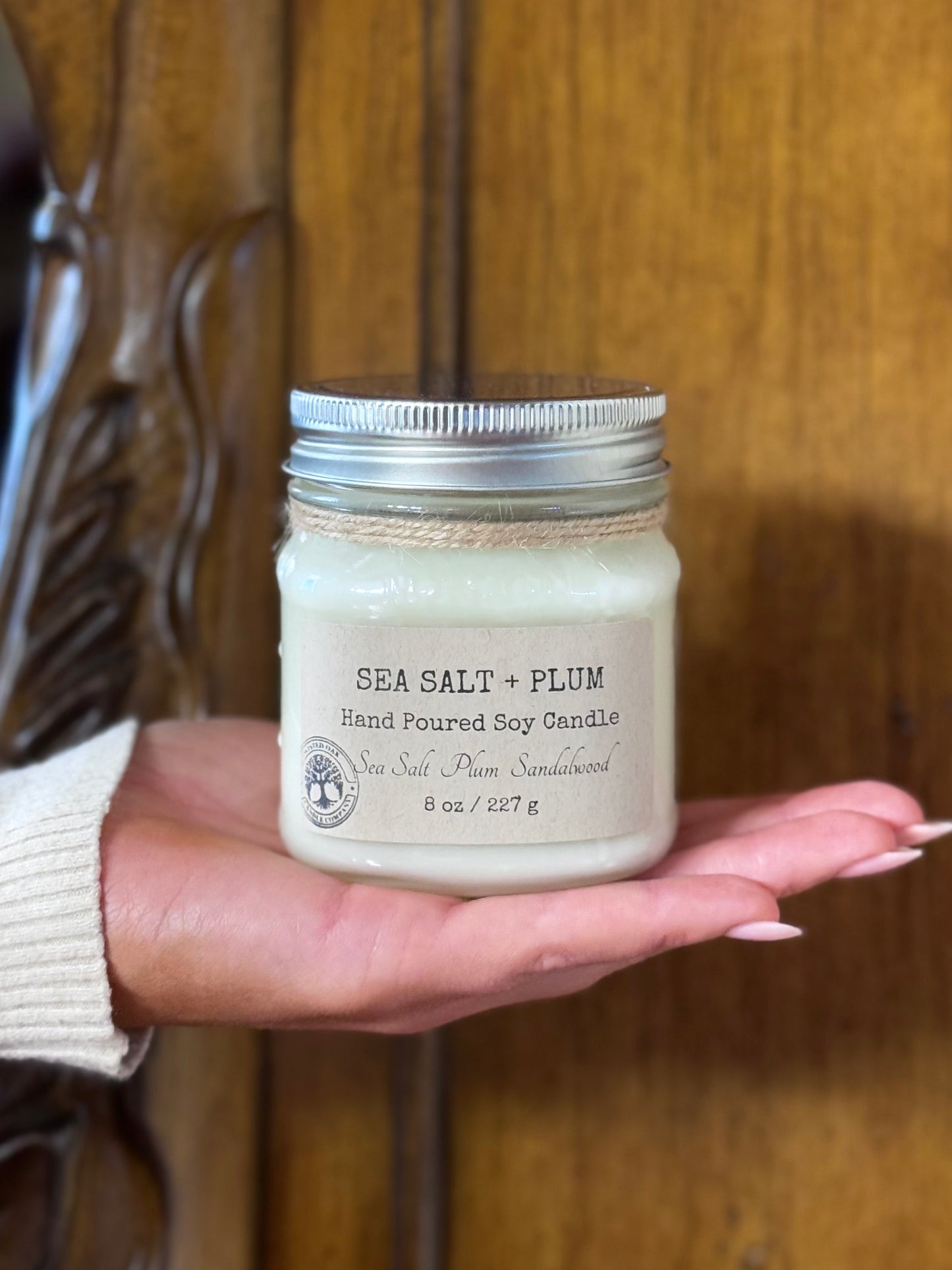 Sea Salt + Plum - 8 oz