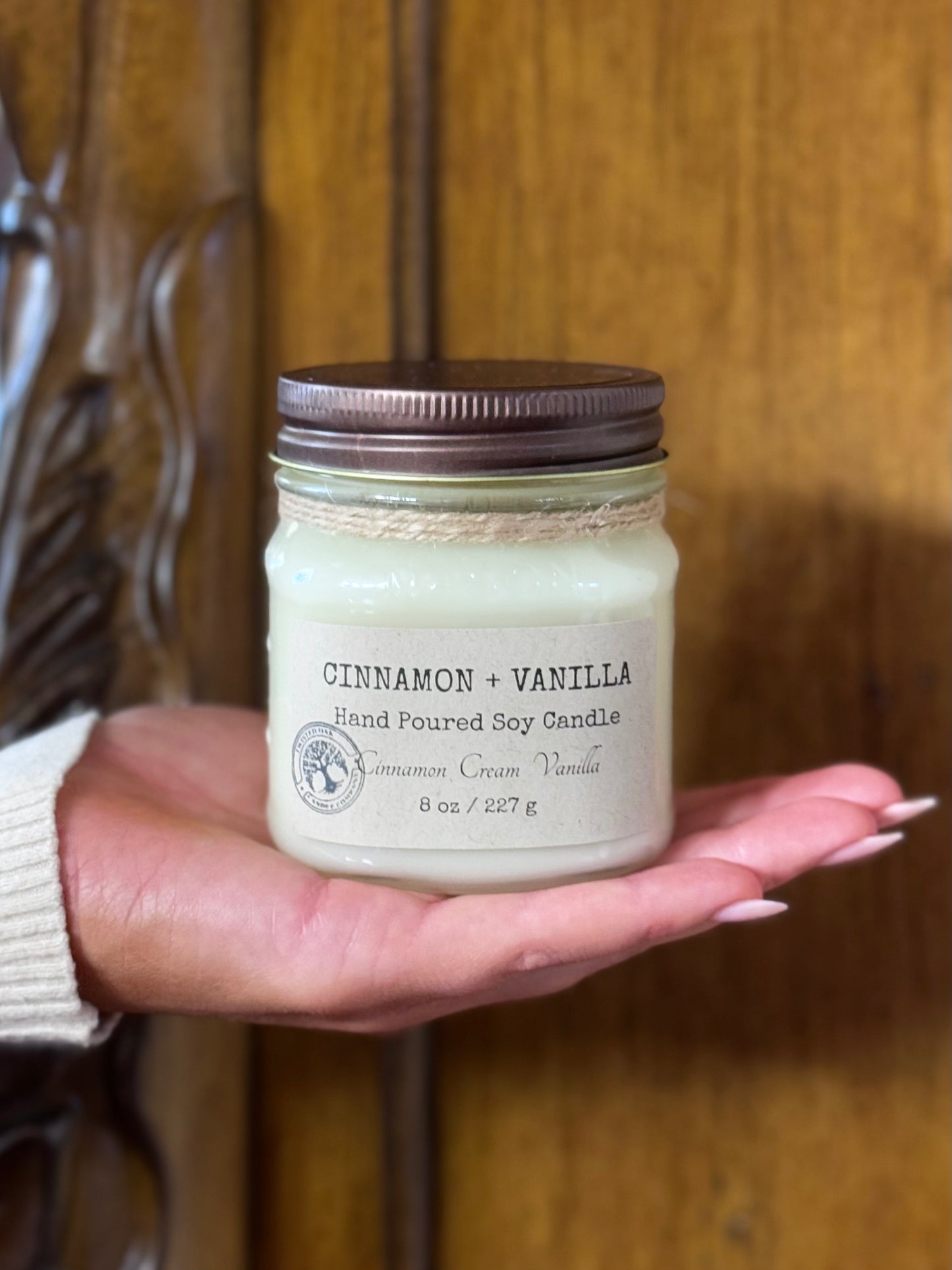 Cinnamon + Vanilla - 8 oz