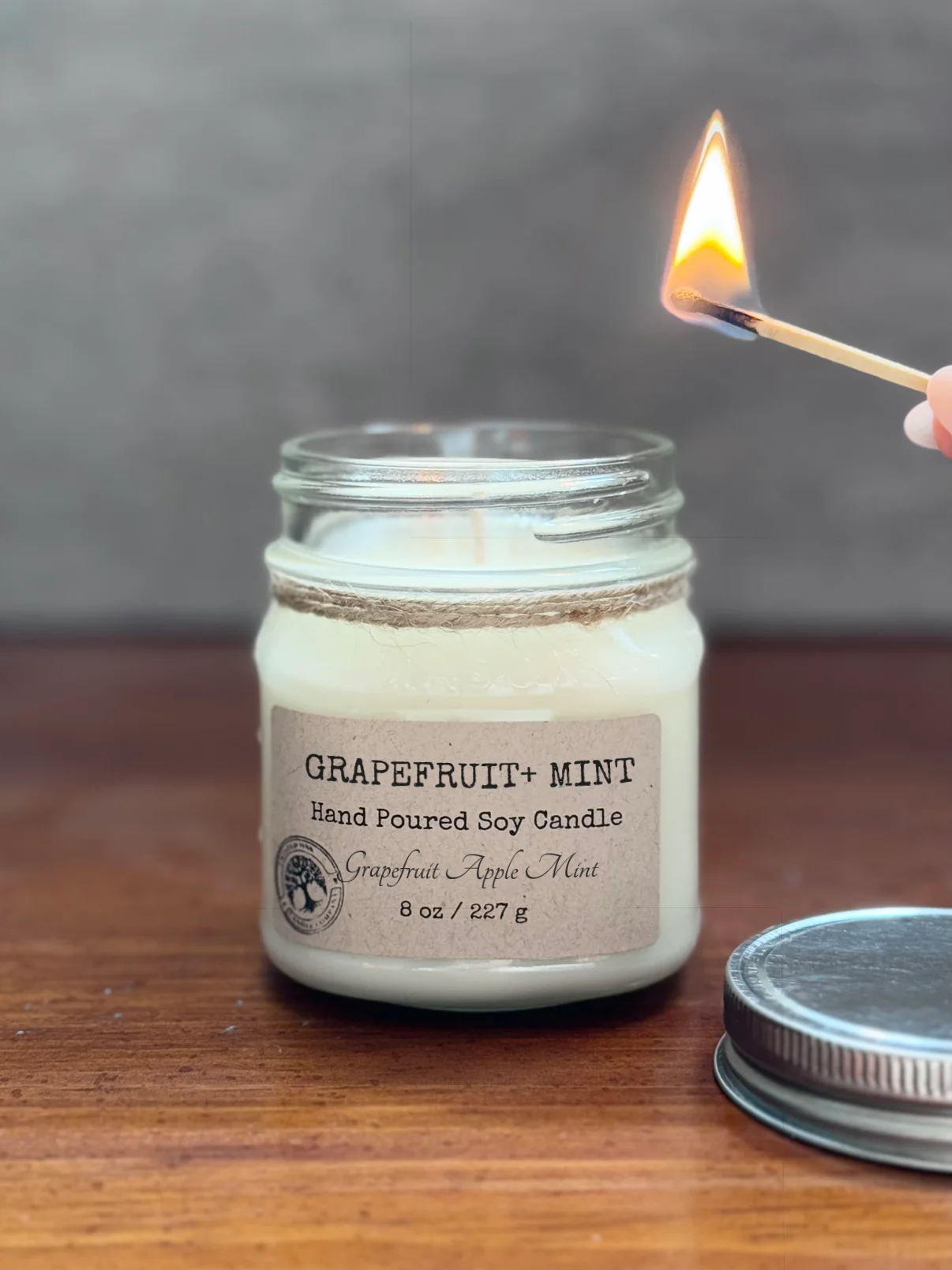 Grapefruit + Mint - 8 oz