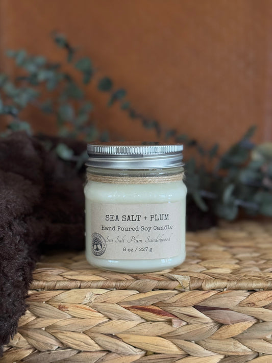 Sea Salt + Plum - 8 oz
