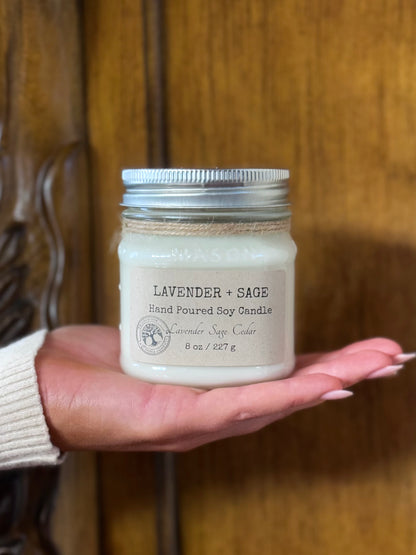 Lavender + Sage - 8 oz